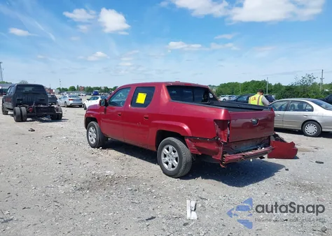 2006 Honda Ridgeline Rtl z USA, uszkodzony, nr VIN 2HJYK16536H509876
